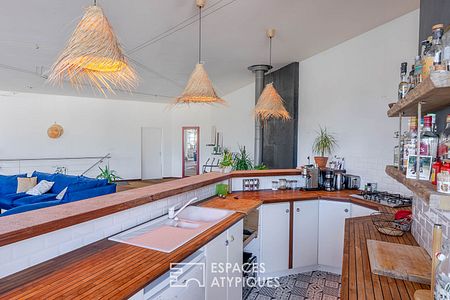 Bel appartement en duplex aux volumes généreux dans le bourg de Indre - Photo 5