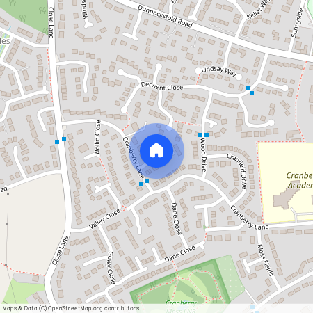 Wheelock Close, Alsager, Stoke-on-Trent, Cheshire, ST7