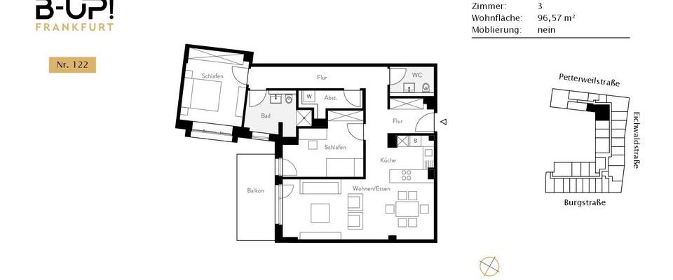 Perfekt fürs Home Office! 3-Zimmer-Wohnung mit Einbauküche - Inkl. Umzugsbonus - Photo 1
