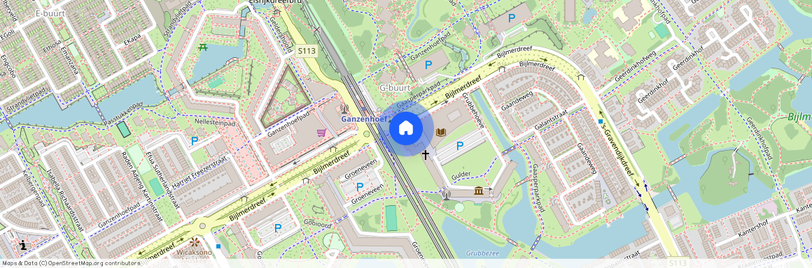 Bijlmerdreef 1187, G-buurt-West, 1103TX, Amsterdam