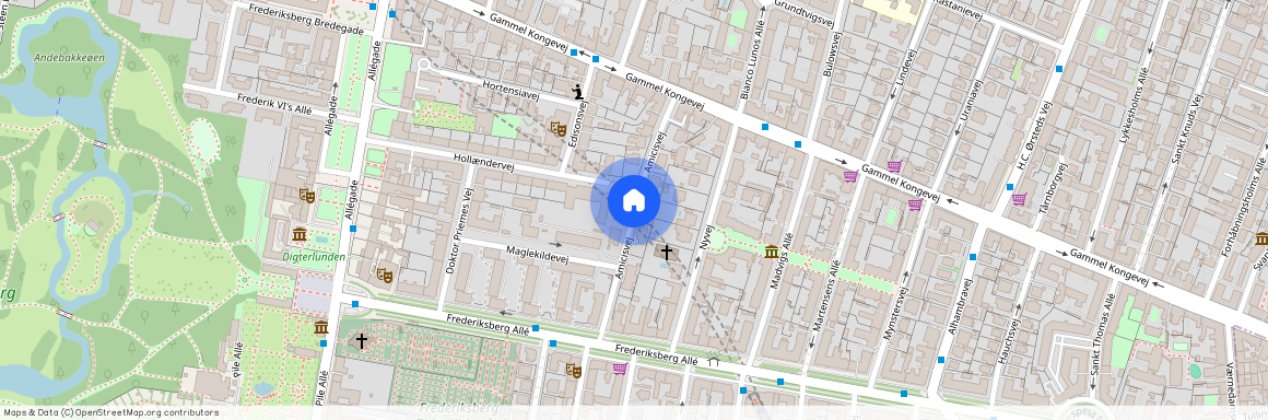 Frederiksberg, Amicisvej