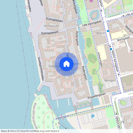 Västra Hamnen, Malmö, Skåne, Salongsgatan 34