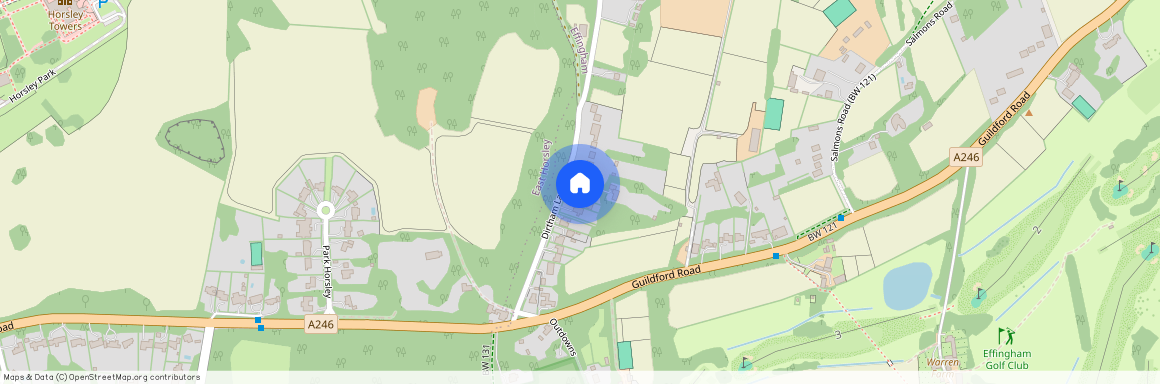 Dirtham Lane, Effingham, Leatherhead, Surrey, KT24