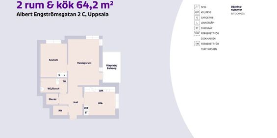 Albert Engströmsgatan 2 C, 75430, Uppsala - Foto 3