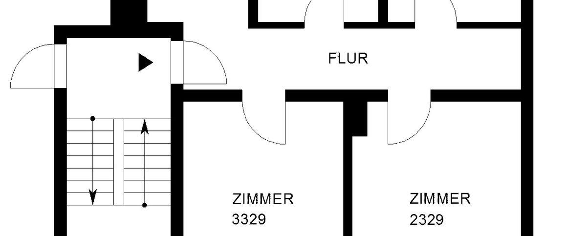 Kleines günstiges Zimmer innerhalb einer 3er-WG // 1.OG re, Zimmer 1329 - Photo 1