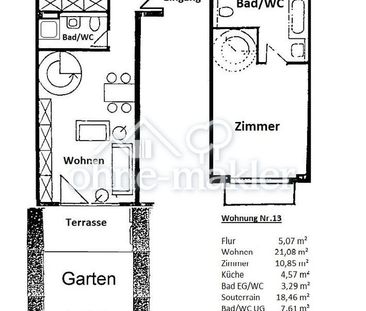Englschalking: Schöne Anlage/ 3Zi.-EG-Mais.-WHG, 2 Bäder, EBK, Terr... - Foto 2
