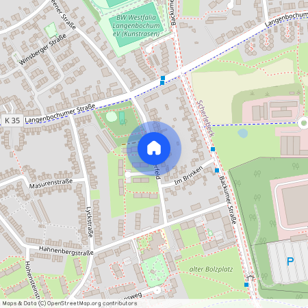 Im Schieferfeld 18A, 45701 Herten OT Langenbochum