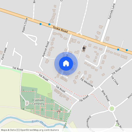 Pendenza, Cobham, KT11