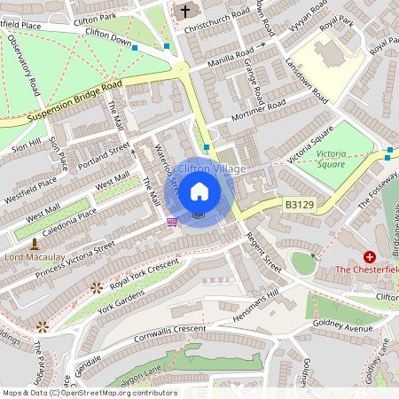 Princess Victoria Street, Bristol, Somerset, BS8