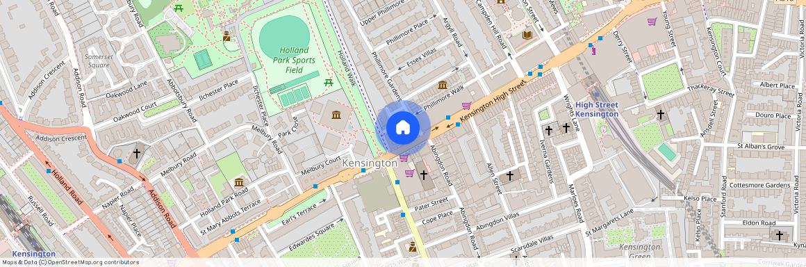 Troy Court, Kensington High Street, Kensington, London