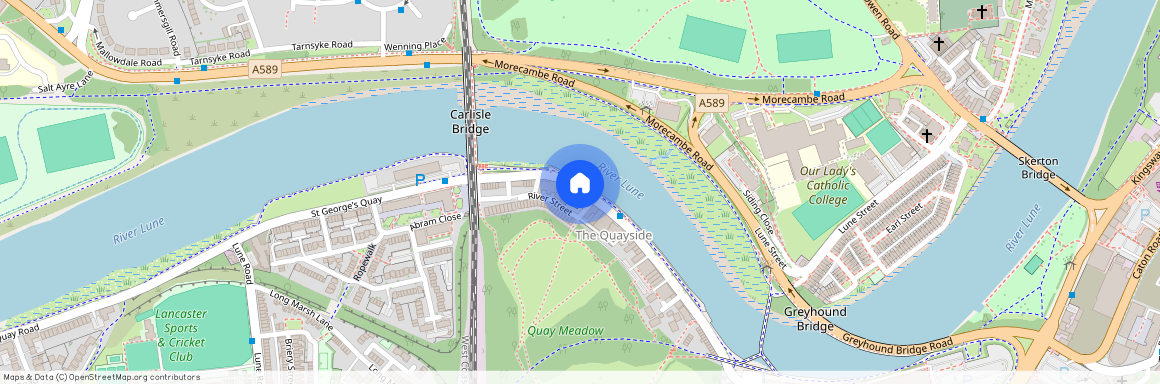 St Georges Walk, Lancaster LA1