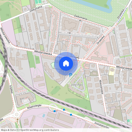 ul. Włodarzewska, Szczęśliwice, Ochota, Warszawa, mazowieckie