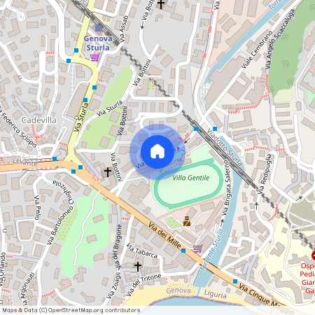 Genova, Appartamento Via Vittorino Era