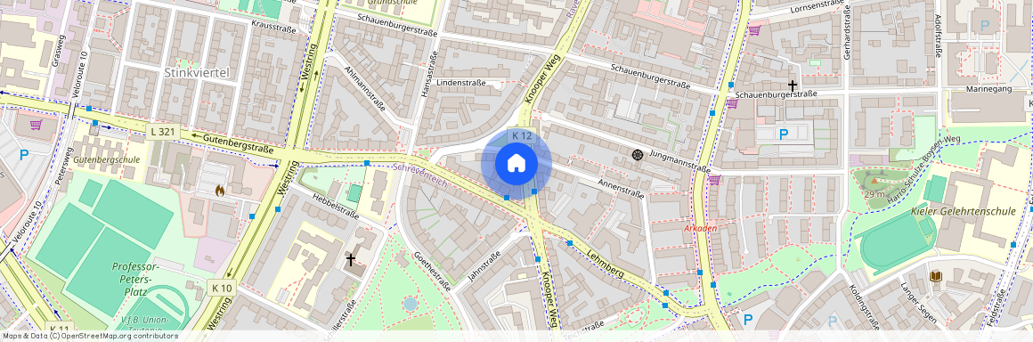 Knooper Weg 115, 24118 Kiel OT Exerzierplatz