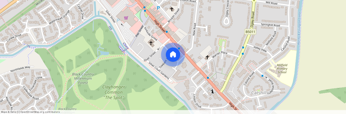 Silver Court Gardens, Brownhills, Wal..., Walsall