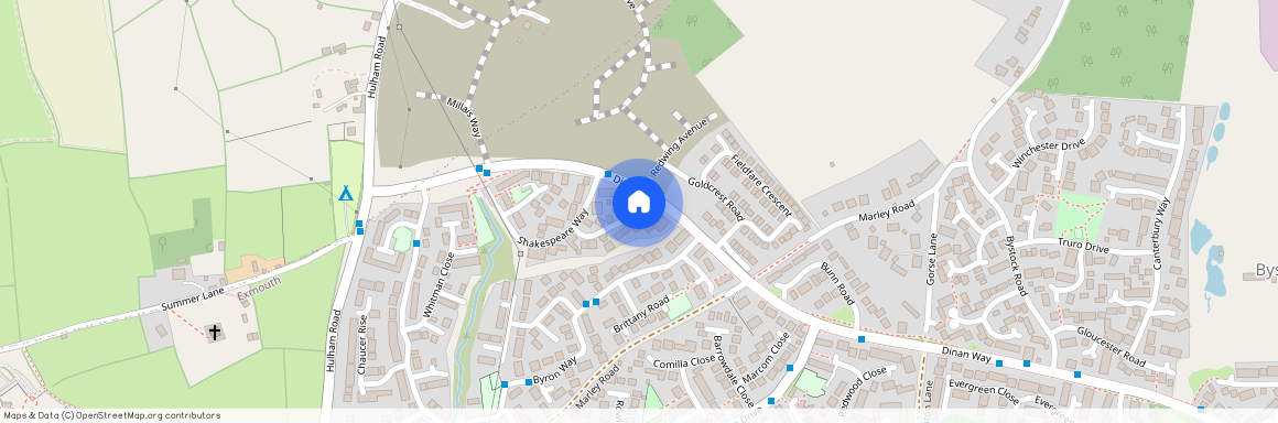 Coleridge Close, Exmouth, Devon