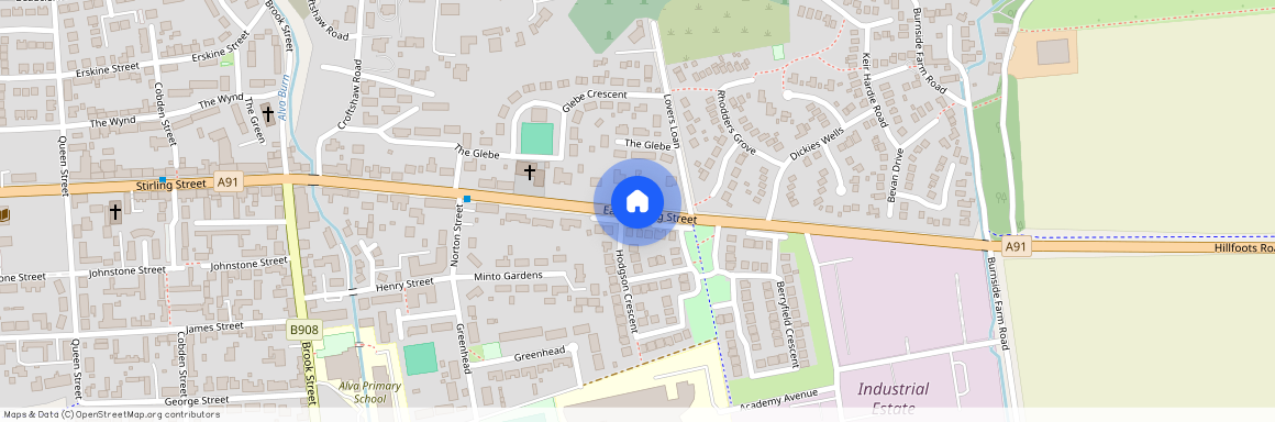 East Stirling Street, Alva, Clackmannanshire, FK12