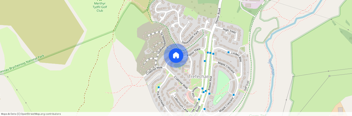 Hawthorn Hill, Trefechan, MERTHYR TYDFIL