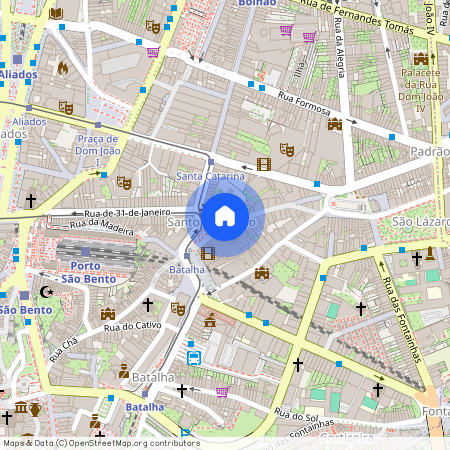 Batalha (Santo Ildefonso), Cedofeita, Santo Ildefonso, Sé, Miragaia, São Nicolau e Vitória, Porto, Distrito do Porto