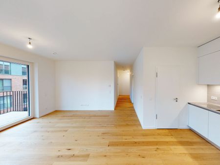 HafenCity: 2-Zimmer-Wohnung mit großem Balkon und Einbauküche zu vermieten - Photo 5