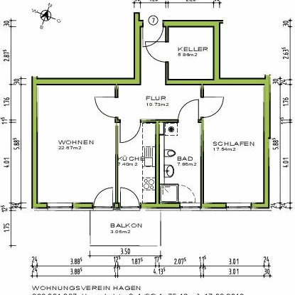 Neubauwohnung Nähe Stadtwald - Foto 4