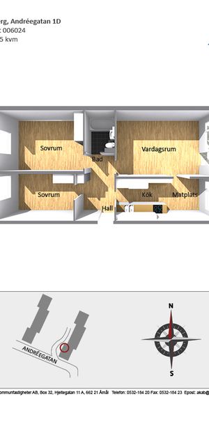 Andréegatan 1 D - Foto 2