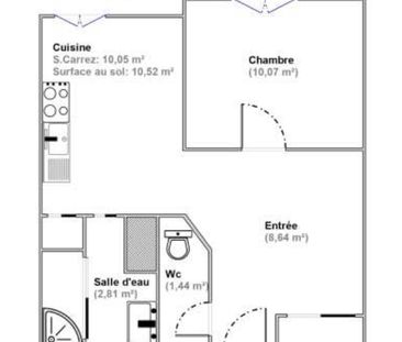 Location Appartement 2 pièces 33m² MELUN 77000 - Photo 4