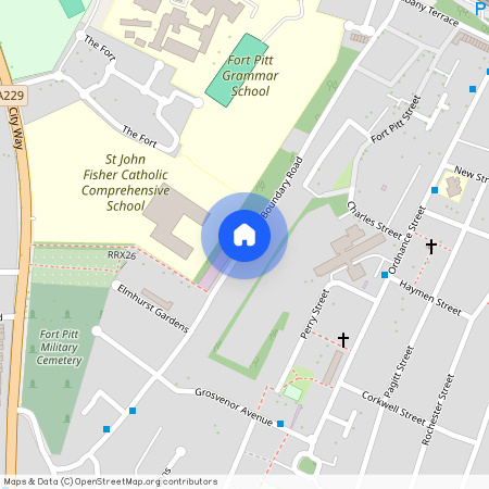 Boundary Road, Chatham. ME4