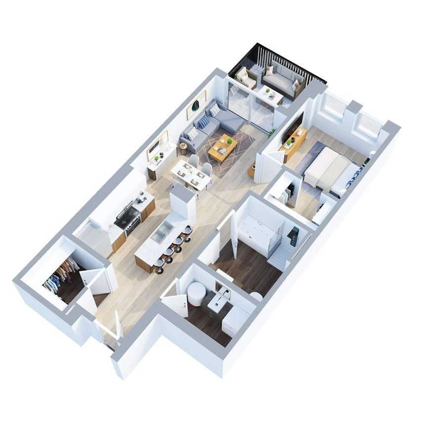 1 CH - 1 SDB - Gatineau - $1,700 /mo - Photo 1