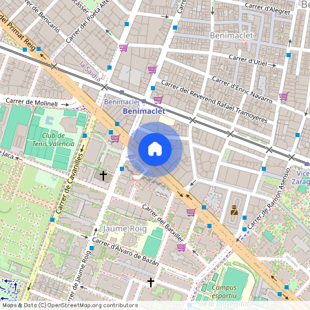 Calle Vila del muro 2, piso 7, puerta 13, Benimaclet, Valencia