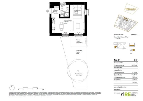 *NEUES PROJEKT* Urbanes Wohnen im Wildgarten ab 01.02.2025 - Photo 1