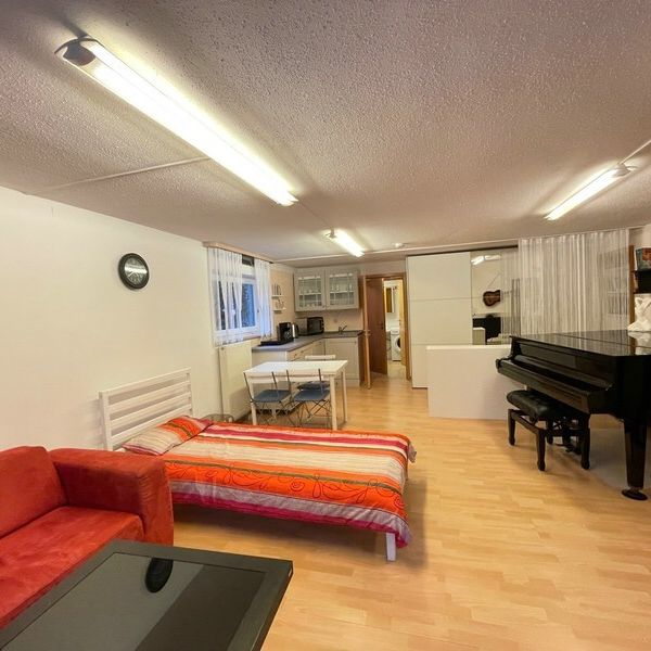 All inclusive Wohnen! TOP möbliertes Apartment mit Terrasse in schöner Lage von Röttenbach/Erlangen - Foto 1