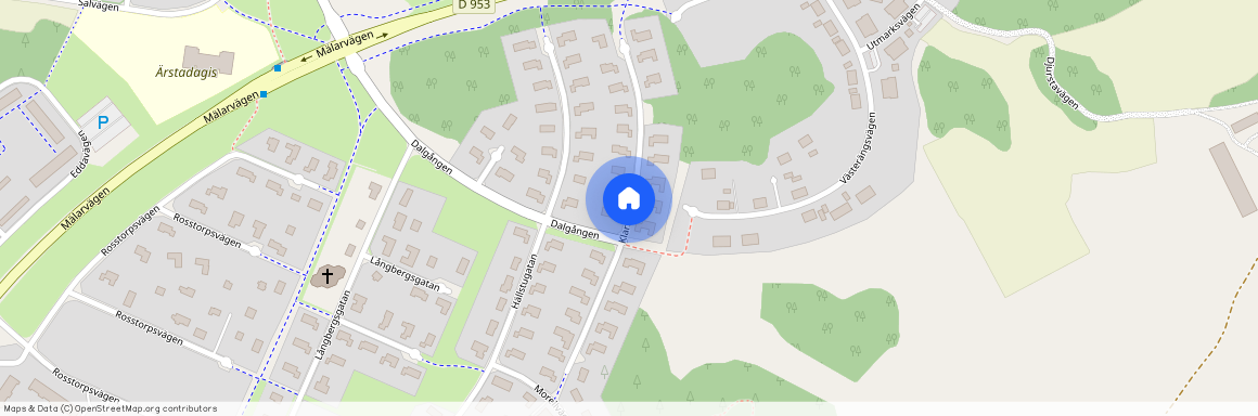 Klarbärsvägen, Eskilstuna