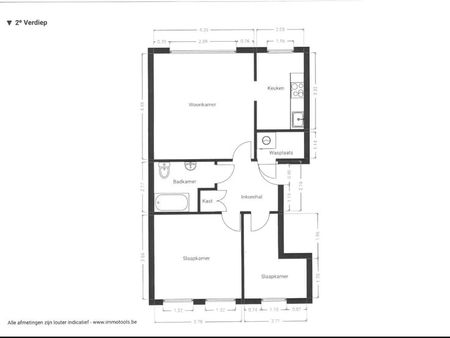 Appartement te huur - Foto 3