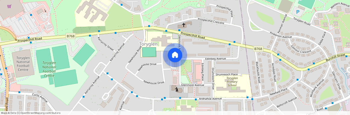 Glenmore Place, Toryglen, Glasgow, G42