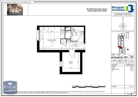Location Appartement 2 pièces 31m² JOUE LES TOURS 37300 - Photo 2