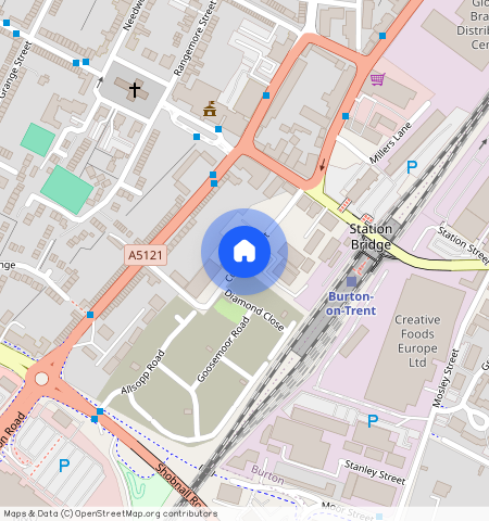 Curzon Street, Burton-On-Trent, DE14