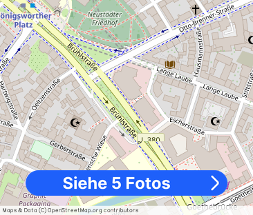 KUNZE: 1-Zimmer-Wohnung mit Balkon fußläufig zur Leibnizuni! - Foto 1