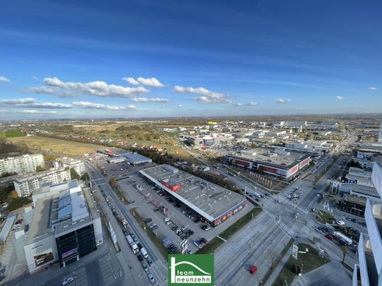 SKYVIEW – Einzigartige Penthouse Wohnung mit atemberaubendem Fernblick – 4 Zimmer mit großzügiger Außenfläche – City Gate – U1 Leopoldau - Photo 1