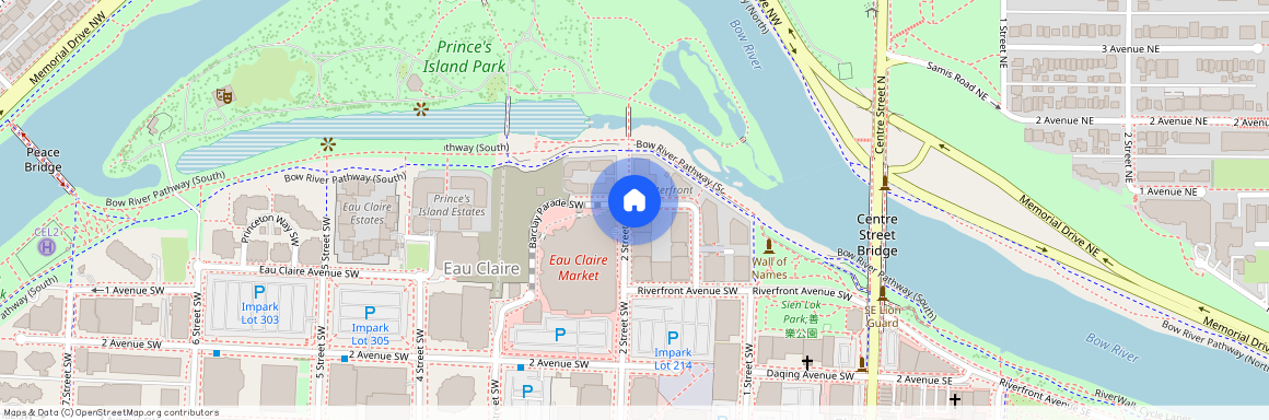 1102 - 128 2 Street SW, Calgary SW