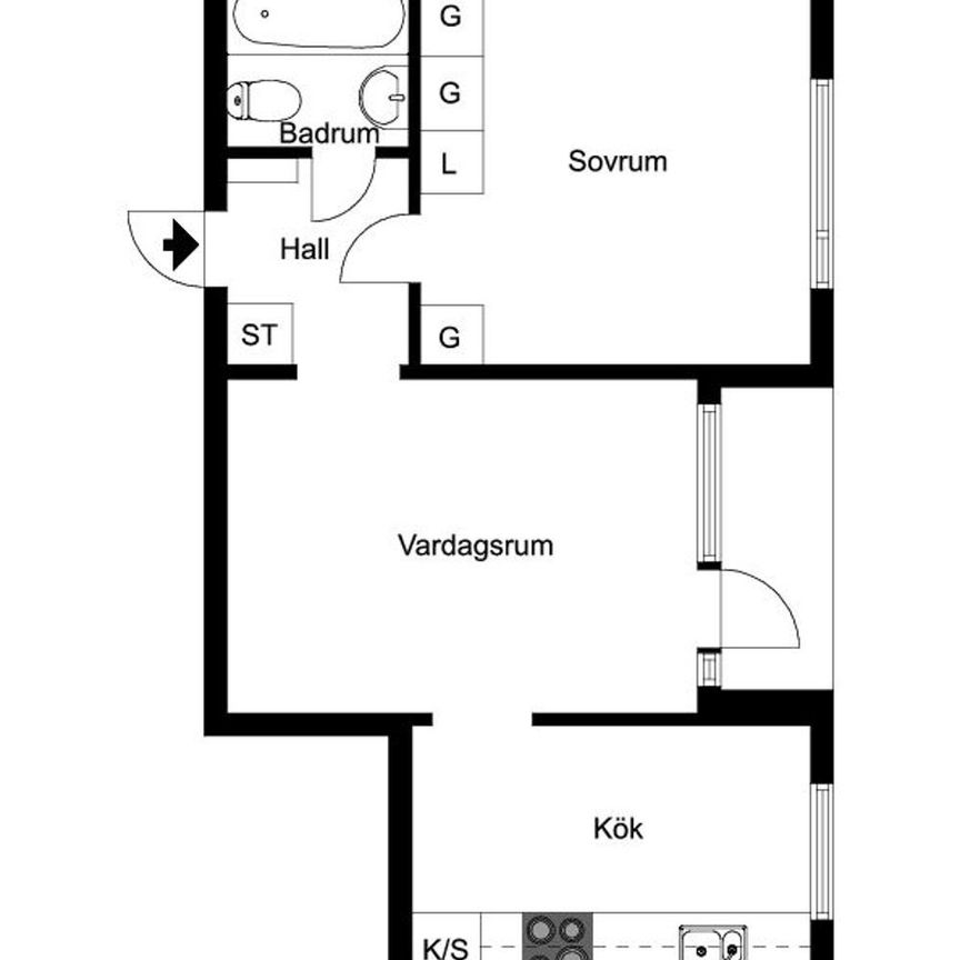 Kantorsgatan 32 - 330, 75424, Uppsala - Foto 1
