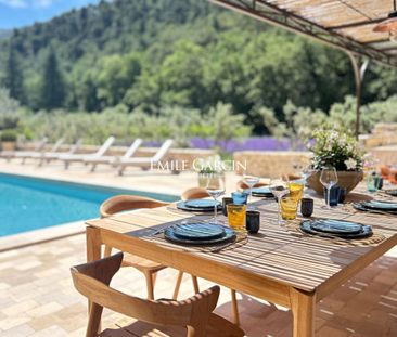 A louer, Beau Mas avec piscine au pied du Luberon - Photo 5