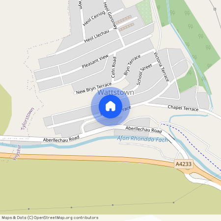 Hillside Terrace, Wattstown, Porth