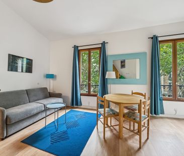 Studio avec 5m de hauteur et mezzanine – Bail civil – Métro Porte d... - Photo 1