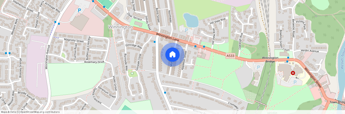 Moreton Street, Winnington, Northwich, CW8