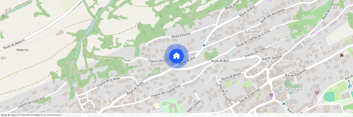 1965, Savièse, Chemin Des Chênes, 5