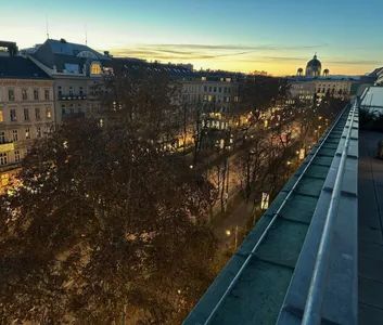 !!! LUXUS-DACHGESCHOSS AM OPERNRING - TERRASSEN MIT FANTASTISCHEM BLICK ÜBER DIE WIENER INNENSTADT !!! - Photo 1