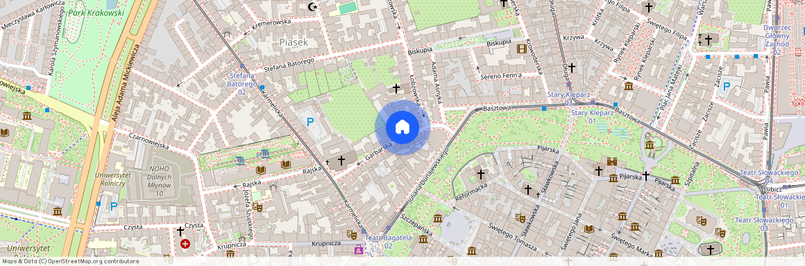 ul. Garbarska, Piasek, Stare Miasto, Kraków, małopolskie