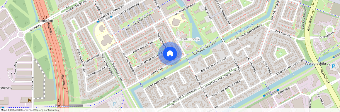 Literatuurwijk Midden-west, 1321 PS, Ida Gerhardtstraat, Almere