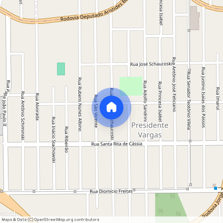 Rua Estanislau Schacoski, Presidente Vargas, Içara, SC, 88822606
